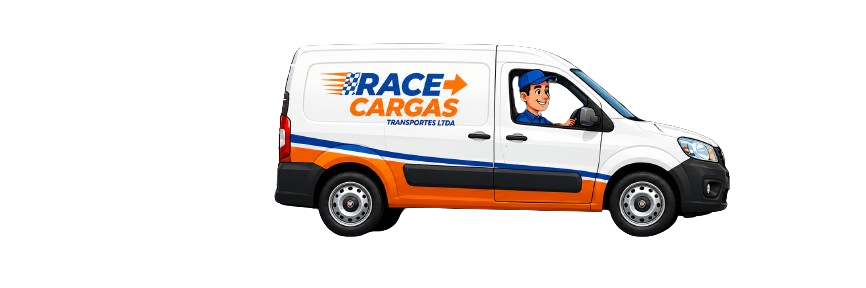 Van Race Cargas em movimento