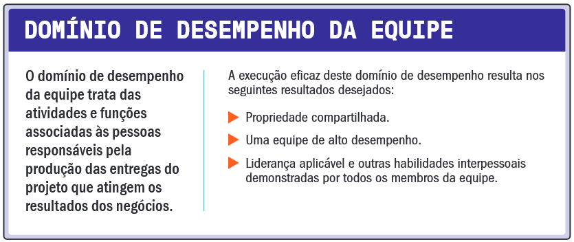 PMBOK - Domínio de Equipe
