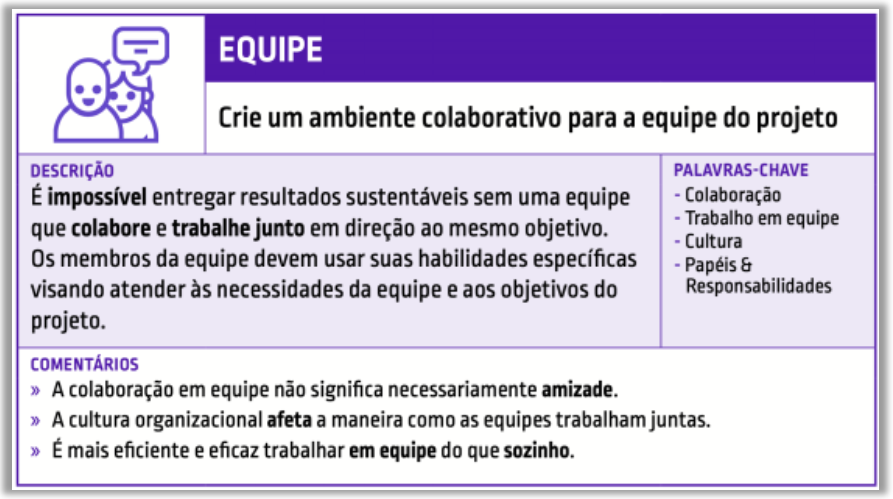 PMBOK - Equipe